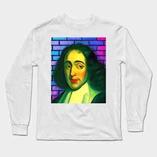 Baruch Spinoza Portrait | Baruch Spinoza Artwork 6 Long Sleeve T-Shirt